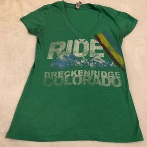 Ride Breckenridge Colorado T-shirt